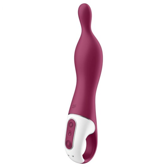 Satisfyer A-Mazing 1 - dobíjací vibrátor s bodom A (červený)