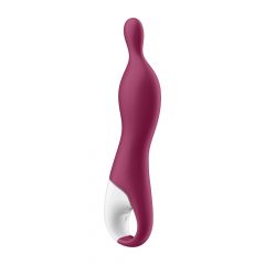   Satisfyer A-Mazing 1 - dobíjací vibrátor s bodom A (červený)