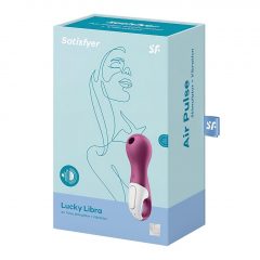   Satisfyer Lucky Libra - dobíjací, vodotesný vibrátor na klitoris (fialový)