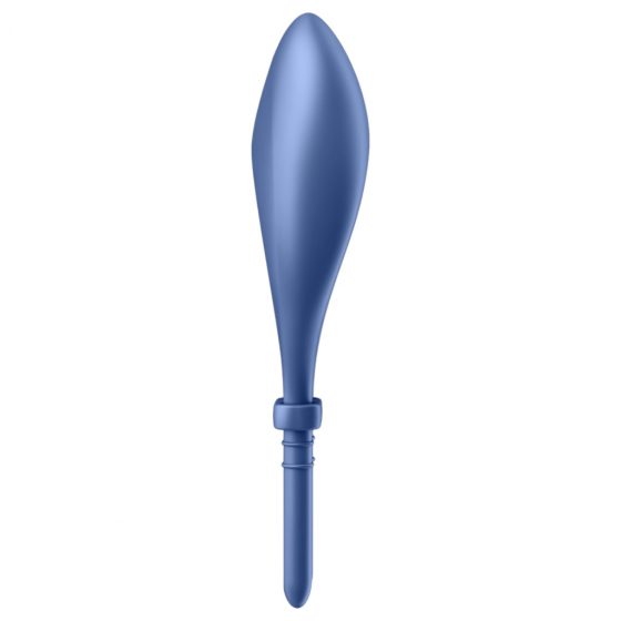 Satisfyer Bullseye - nabíjací, inteligentný vibračný krúžok na penis (kráľovská modrá)