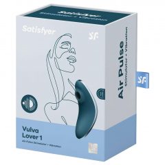   Satisfyer Vulva Lover 1 - nabíjací stimulátor klitorisu (modrý)