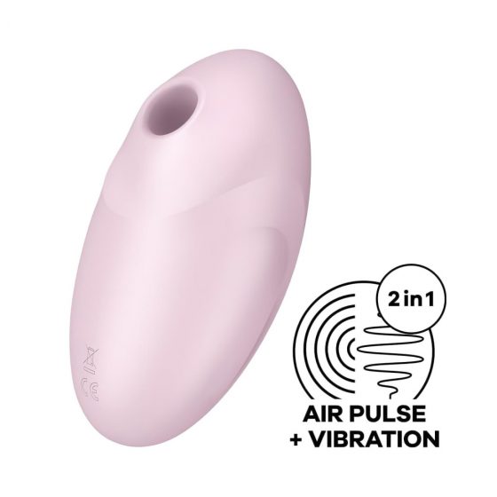 Satisfyer Vulva Lover 3 - dobíjací vibrátor na klitoris so vzduchovou vlnou (ružový)