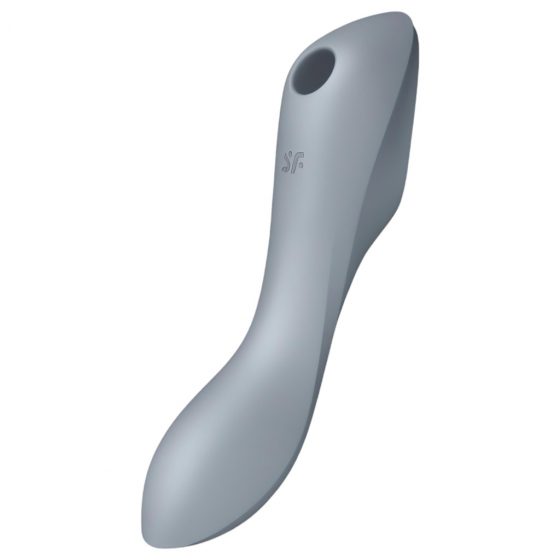 Satisfyer Curvy Trinity 3 - nabíjací vaginálny a klitorisový vibrátor (sivý)