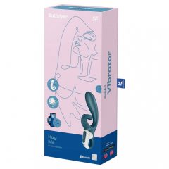   Satisfyer Hug Me - Inteligentný dobíjací vibrátor s tyčinkou (sivomodrý)