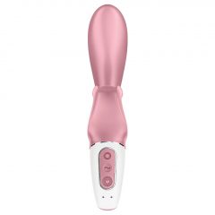   Satisfyer Hug Me - inteligentný dobíjací vibrátor s tyčinkou (ružový)