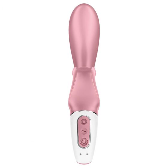 Satisfyer Hug Me - inteligentný dobíjací vibrátor s tyčinkou (ružový)