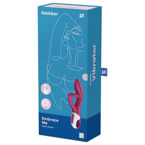 Satisfyer Embrace Me - dobíjací vibrátor s tyčinkou (červený)