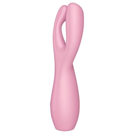 Satisfyer Threesome 3 - akumulátorový vibrátor na klitoris (ružový)