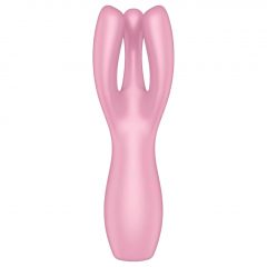   Satisfyer Threesome 3 - akumulátorový vibrátor na klitoris (ružový)