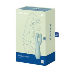   Satisfyer Threesome 3 - nabíjací stimulátor klitorisu (mäta)