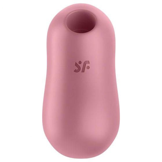 Satisfyer Cotton Candy -nabíjací stimulátor klitorisu so vzduchovou vlnou (koralový)