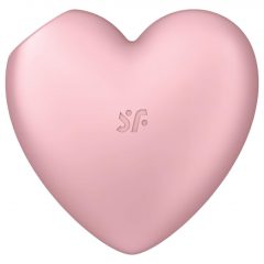   Satisfyer Cutie Heart - nabíjací stimulátor klitorisu so vzduchovou vlnou (ružový)