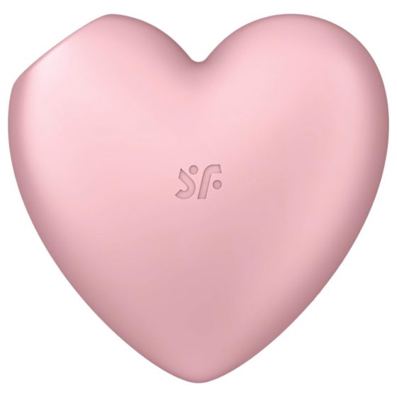 Satisfyer Cutie Heart - nabíjací stimulátor klitorisu so vzduchovou vlnou (ružový)