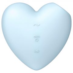   Satisfyer Cutie Heart - nabíjací stimulátor klitorisu so vzduchovou vlnou (modrý)