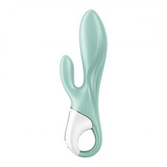   Satisfyer Air Pump Bunny 5 - inteligentný dobíjateľný vibrátor s pumpičkou (mentolový)