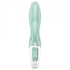   Satisfyer Air Pump Bunny 5 - inteligentný dobíjateľný vibrátor s pumpičkou (mentolový)