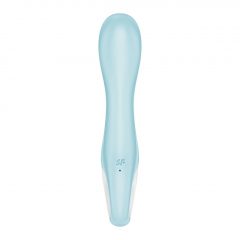   Satisfyer Air Pump Vibrator 5 - inteligentný dobíjateľný vibrátor s pumpičkou (modrý)