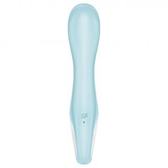   Satisfyer Air Pump Vibrator 5 - inteligentný dobíjateľný vibrátor s pumpičkou (modrý)