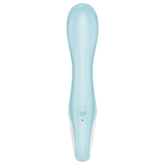 Satisfyer Air Pump Vibrator 5 - inteligentný dobíjateľný vibrátor s pumpičkou (modrý)