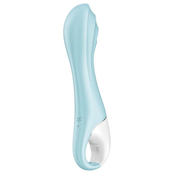 Satisfyer Air Pump Vibrator 5 - inteligentný dobíjateľný vibrátor s pumpičkou (modrý)