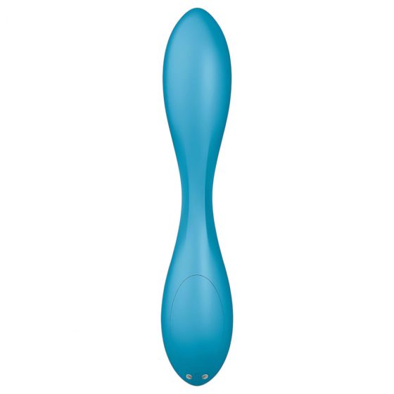 Satisfyer G-spot Flex 1 - dobíjací, vodotesný vibrátor na bod G (zelený)