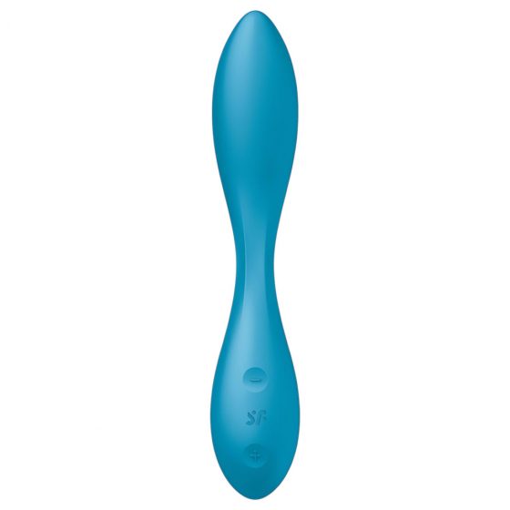 Satisfyer G-spot Flex 1 - dobíjací, vodotesný vibrátor na bod G (zelený)