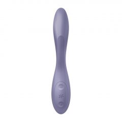   Satisfyer G-spot Flex 2 - nabíjací, vodotesný vibrátor na bod G (fialový)