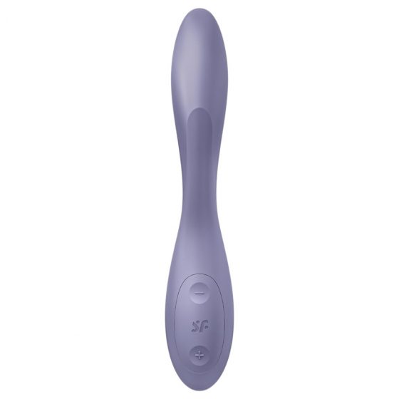 Satisfyer G-spot Flex 2 - akumulátorový, vodotesný G-bod vibrátor (fialový)