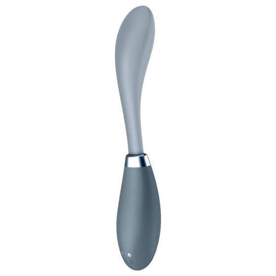 Satisfyer G-Spot Flex 3 - dobíjací vibrátor na bod G (sivý)