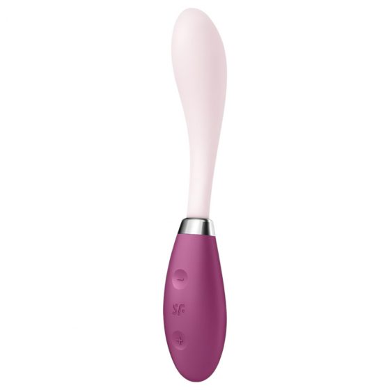 Satisfyer G-Spot Flex 3 - dobíjací vibrátor na bod G (ružový a bordový)