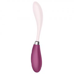   Satisfyer G-Spot Flex 3 - dobíjací vibrátor na bod G (ružový a bordový)