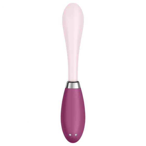 Satisfyer G-Spot Flex 3 - dobíjací vibrátor na bod G (ružový a bordový)