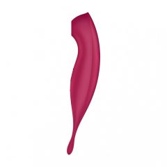   Satisfyer Twirling Pro - nabíjací smart vibrátor na klitoris 2 v 1 (červený)