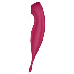   Satisfyer Twirling Pro - nabíjací smart vibrátor na klitoris 2 v 1 (červený)