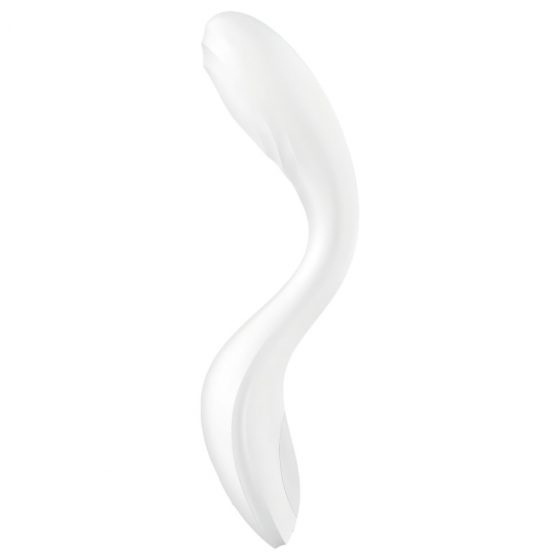 Satisfyer Rrrolling - nabíjací pohyblivý vibrátor na bod G (biely)