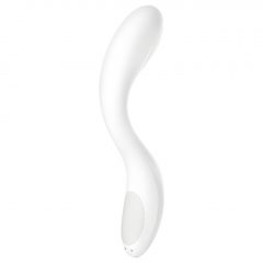   Satisfyer Rrrolling - nabíjací pohyblivý vibrátor na bod G (biely)