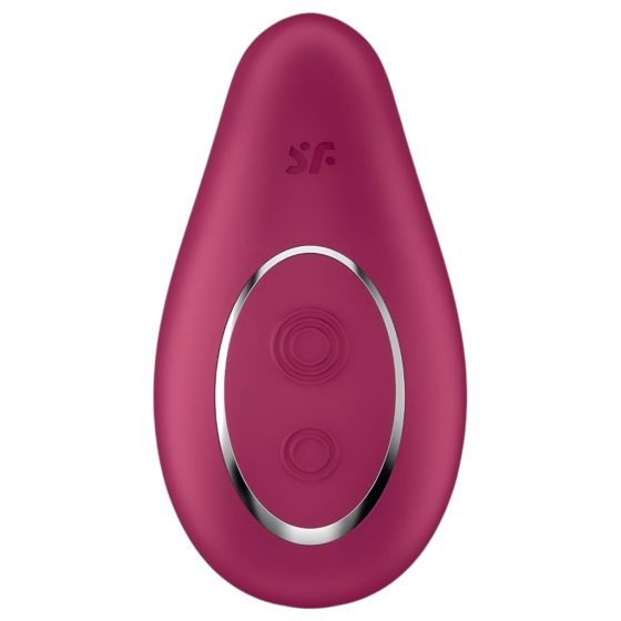 Satisfyer Dipping Delight - nabíjací vibrátor na klitoris (červený)