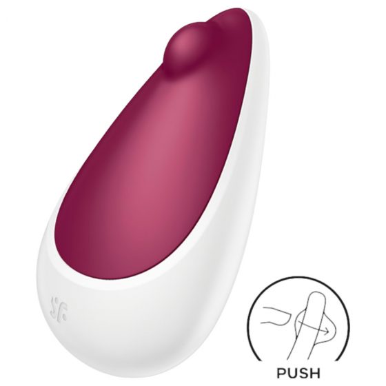 Satisfyer Spot On 3 - akumulátorový klitorisový vibrátor (červený)