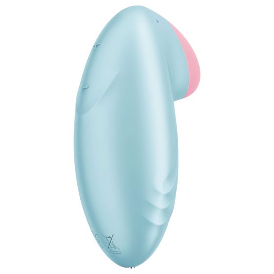 Satisfyer Tropical Tip - inteligentný dobíjací vibrátor na klitoris (modrý)