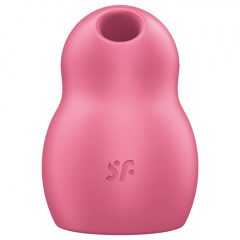   Satisfyer Pro To Go 1 - dobíjací, vzduchový vibrátor na klitoris (červený)