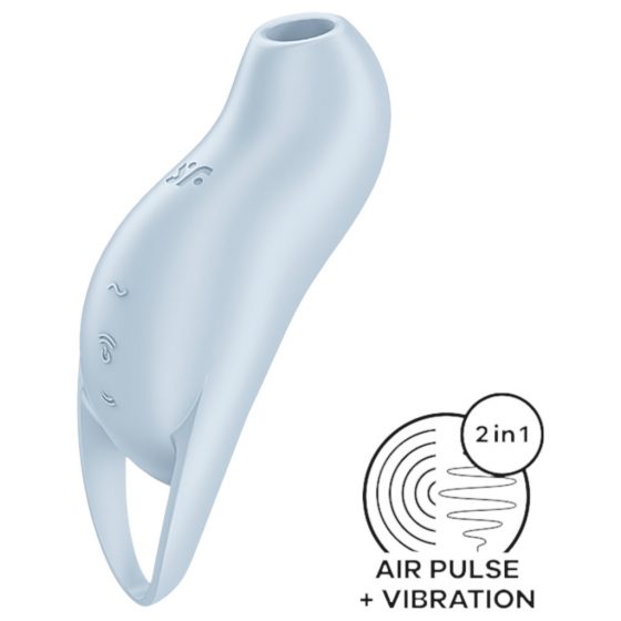 Satisfyer Pocket Pro 1 - dobíjací stimulátor klitorisu so vzduchovými vlnami (modrý)