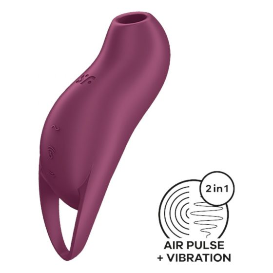 Satisfyer Pocket Pro 1 - dobíjací stimulátor klitorisu so vzduchovými vlnami (fialový)