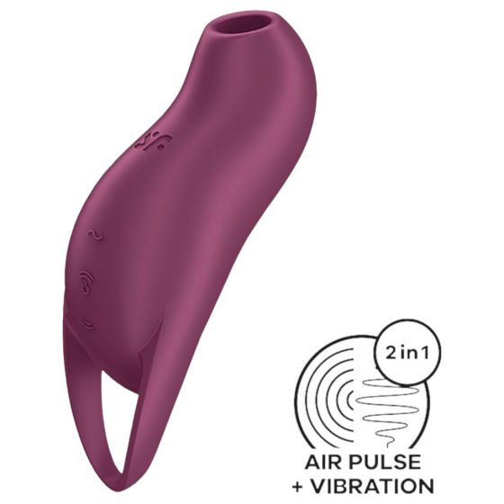 Satisfyer Pocket Pro 1 - dobíjací stimulátor klitorisu so vzduchovými vlnami (fialový)