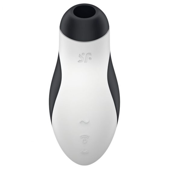 Satisfyer Orca - batériový, vodotesný, vzduchovo-vlnový stimulátor klitorisu (čiernobiely)