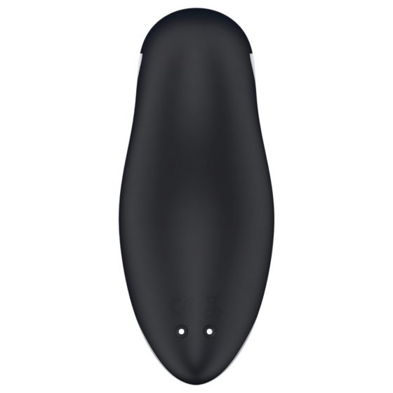 Satisfyer Orca - batériový, vodotesný, vzduchovo-vlnový stimulátor klitorisu (čiernobiely)