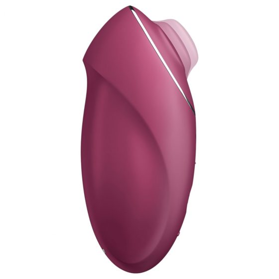 Satisfyer Tap & Climax 1 - 2 v 1 vibrátor a stimulátor klitorisu (červená)