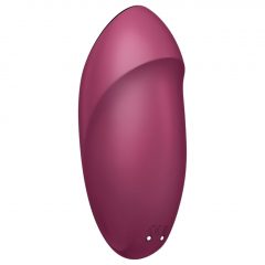   Satisfyer Tap & Climax 1 - 2 v 1 vibrátor a stimulátor klitorisu (červená)