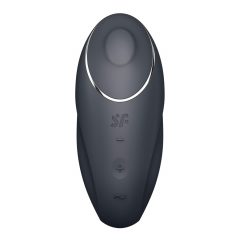   Satisfyer Tap & Climax 1 - 2v1 vibrátor a stimulátor klitorisu (čierny)