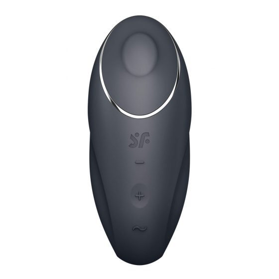 Satisfyer Tap & Climax 1 - vibrátor a stimulátor klitorisu 2v1 (čierny)
