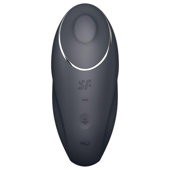 Satisfyer Tap & Climax 1 - 2v1 vibrátor a stimulátor klitorisu (čierny)